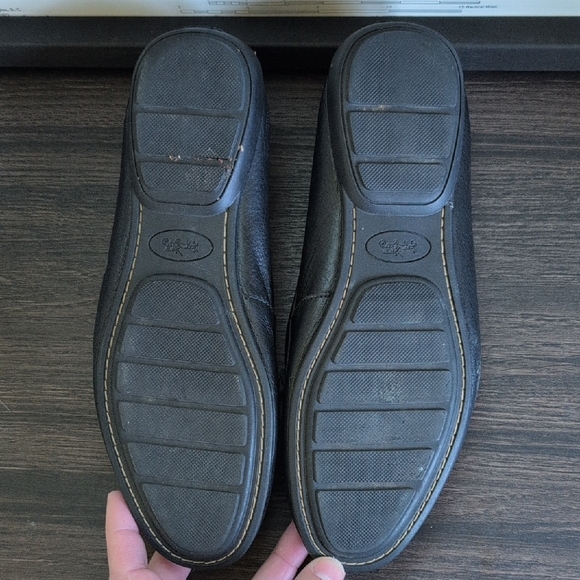 Black Leather Loafers - Picture 5 of 8